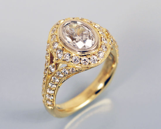 Details about   2.42 Princess split shank Light Sea Green Promise Wedding Ring 14k Yellow Gold 