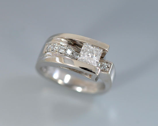 1930s .50ct OEC Diamond Engagement Ring Set