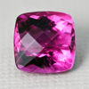 Cushion cut 5ct Rubellite Tourmaline from Nigeria